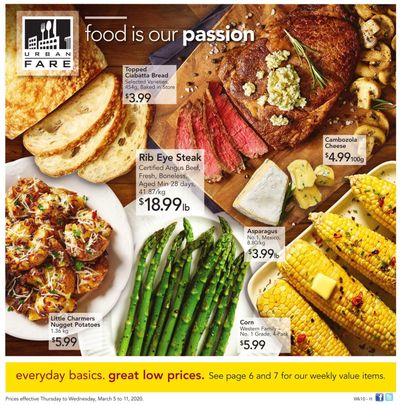Urban Fare Flyer March 5 to 11