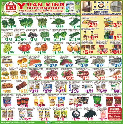 Yuan Ming Supermarket Flyer March 6 to 12