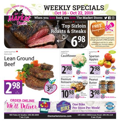 The Market Stores Flyer October 16 to 22