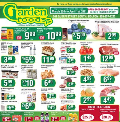 Garden Foods Flyer March 26 to April 1