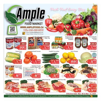 Ample Food Market Flyer March 6 to 12