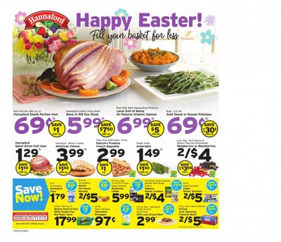 Hannaford (MA) Weekly Ad Flyer March 28 to April 3