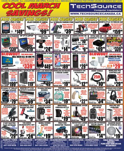 TechSource Flyer March 19 to April 1
