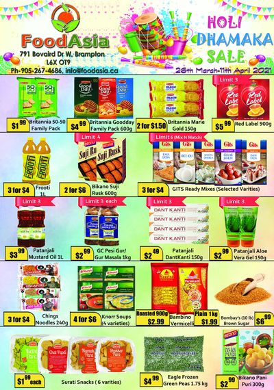 FoodAsia Flyer March 26 to April 11