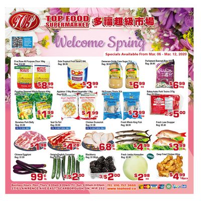 Top Food Supermarket Flyer March 6 to 12