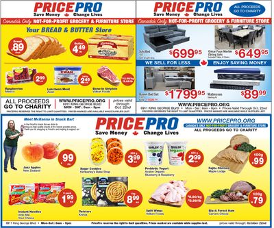 Price Pro Flyer October 16 to 22