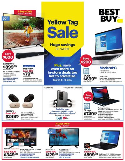 Best Buy Flyer March 6 to 12