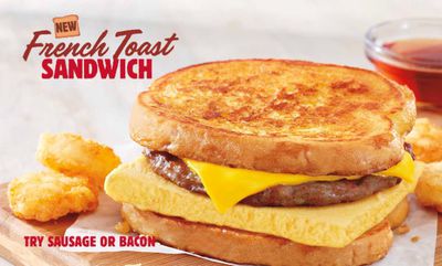 French Toast Sandwich at Burger King
