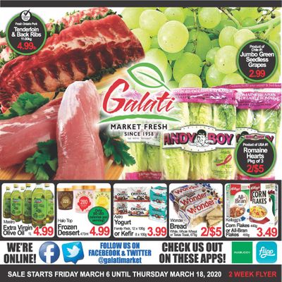Galati Market Fresh Flyer March 6 to 19
