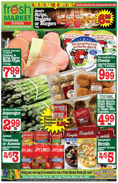 Fresh Market Foods Flyer March 6 to 12