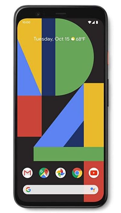 Google GA01187-US Pixel 4 - Just Black - 64GB - Unlocked For $549.00 At Amazon Canada