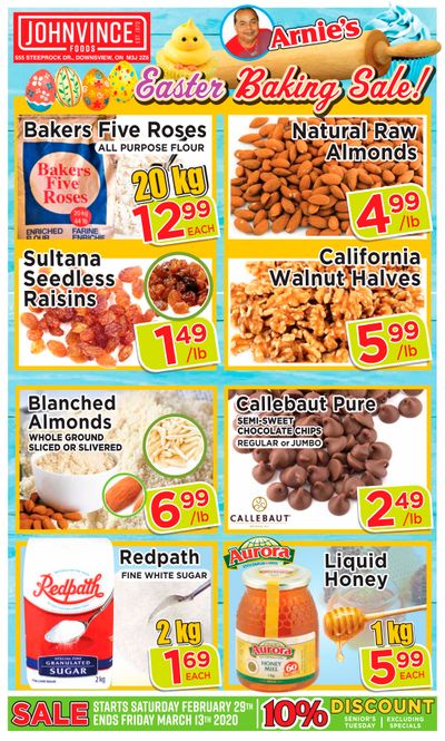 Johnvince Foods Flyer February 29 to March 13