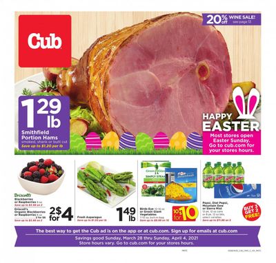 Cub Foods Weekly Ad Flyer March 28 to April 4