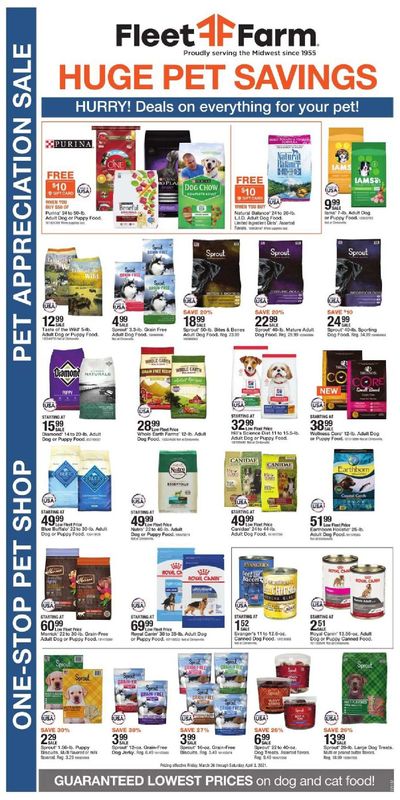 Fleet Farm Weekly Ad Flyer March 26 to April 3