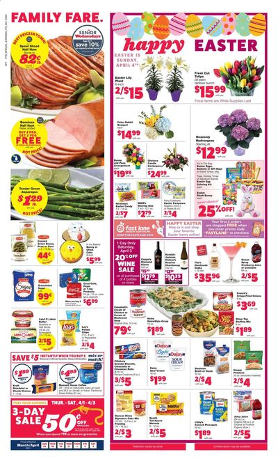 Family Fare Weekly Ad Flyer March 28 to April 4