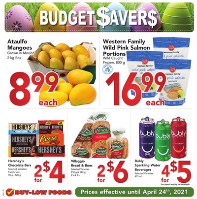 Buy-Low Foods Budget Savers Flyer March 28 to April 24