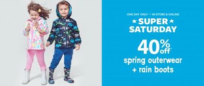 Carter’s OshKosh B’gosh Canada Deals: Save Up to 60% OFF Winter Outerwear & Cold Weather Accessories + More