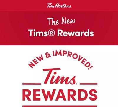 Tim Hortons Canada: Earn Double Points for Tims Rewards Members