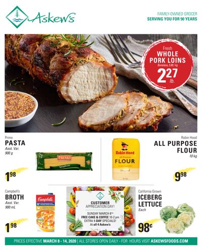 Askews Foods Flyer March 8 to 14