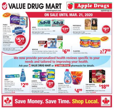 Value Drug Mart Flyer March 8 to 21