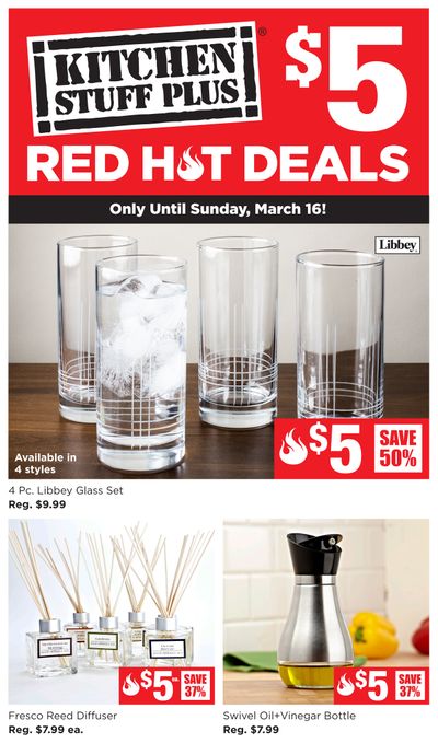 Kitchen Stuff Plus Red Hot Deals Flyer March 9 to 15