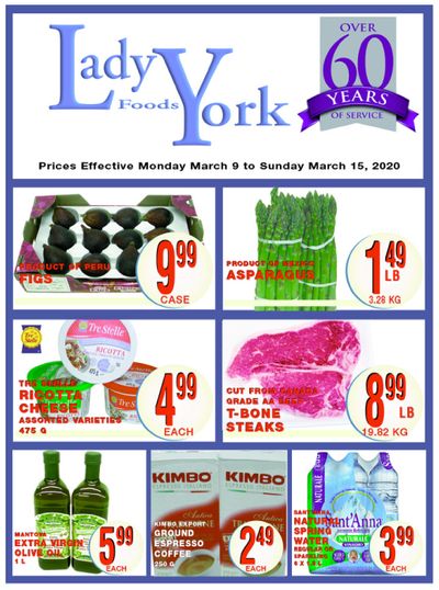 Lady York Foods Flyer March 9 to 15