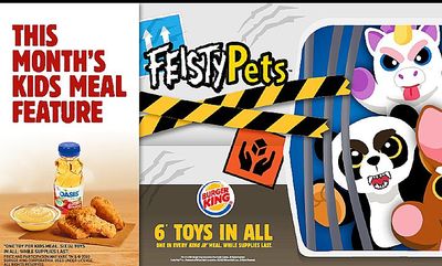 Fiesty Kids Meal at Burger King