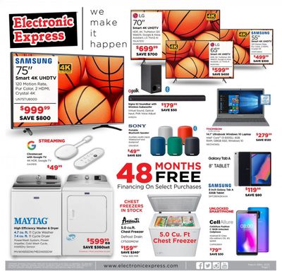Electronic Express Weekly Ad Flyer March 28 to April 3