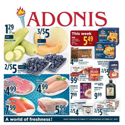 Adonis (ON) Flyer October 17 to 23