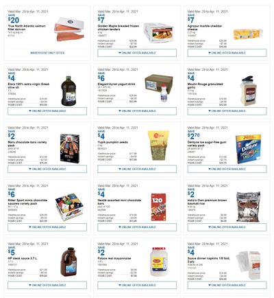Costco Business Centre Instant Savings Flyer March 29 to April 11