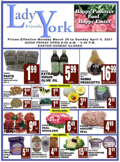 Lady York Foods Flyer March 29 to April 4