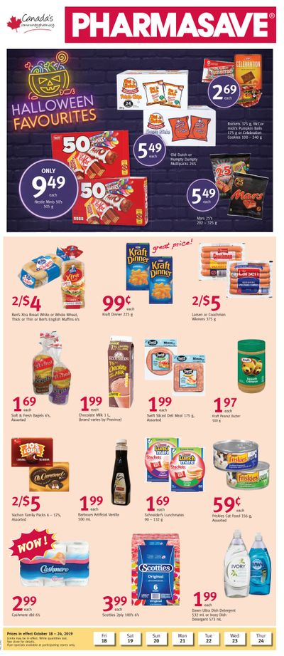 Pharmasave (Atlantic) Flyer October 18 to 24