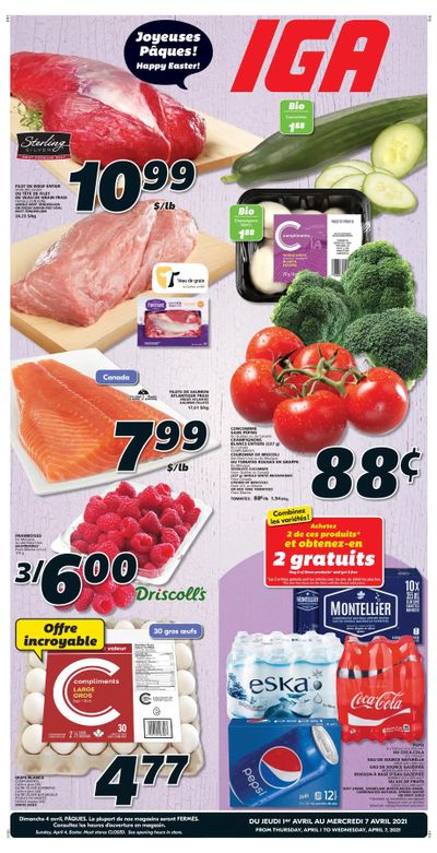 IGA (QC) Flyer April 1 to 7