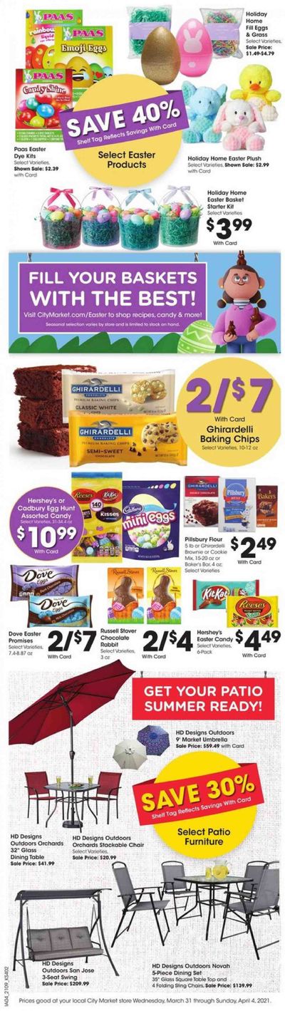 City Market (CO, NM, UT, WY) Weekly Ad Flyer March 31 to April 4