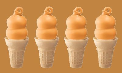 Butterscotch Dipped Cone at Dairy Queen