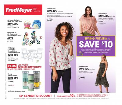 Fred Meyer Weekly Ad Flyer March 31 to April 6