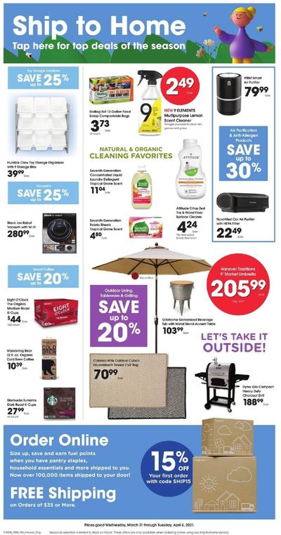 Smith's (AZ, ID, MT, NM, NV, UT, WY) Weekly Ad Flyer March 31 to April 6