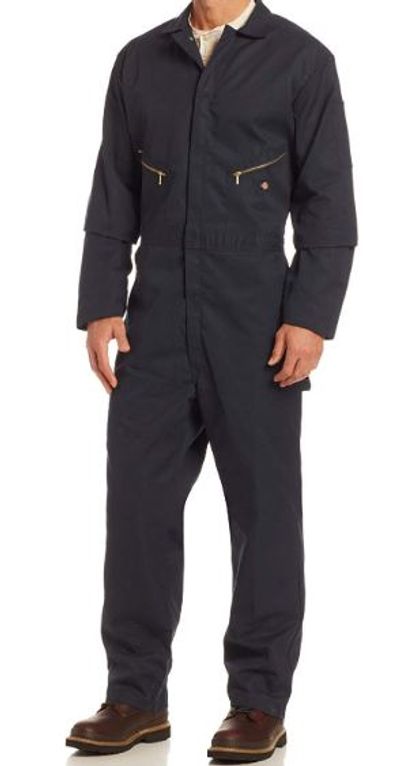 Dickies Men's Big-Tall Deluxe Long Sleeve Blended Coverall Grey For $35.99 At Amazon Canada