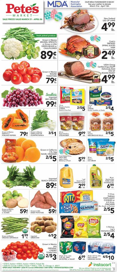 Pete's Fresh Market (IL) Weekly Ad Flyer March 31 to April 6