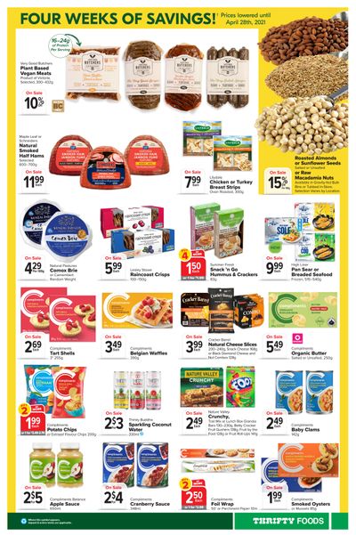 Thrifty Foods Flyer April 1 to 28