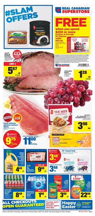 Real Canadian Superstore (ON) Flyer April 1 to 7