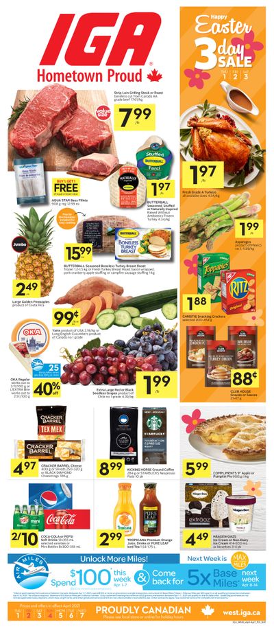 IGA (AB & BC) Flyer April 1 to 7
