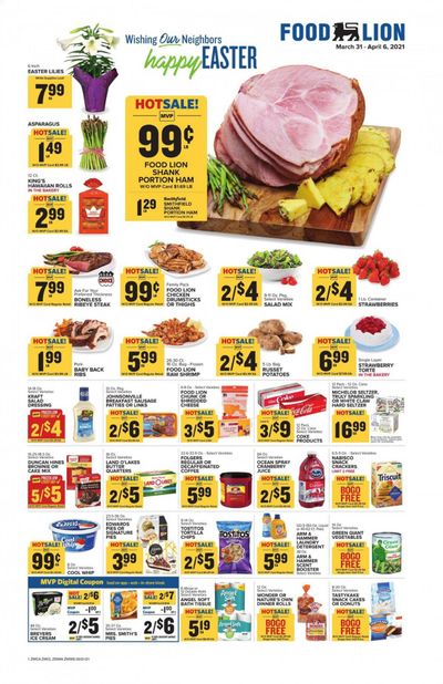 Food Lion (WV) Weekly Ad Flyer March 31 to April 6