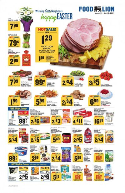 Food Lion (TN) Weekly Ad Flyer March 31 to April 6
