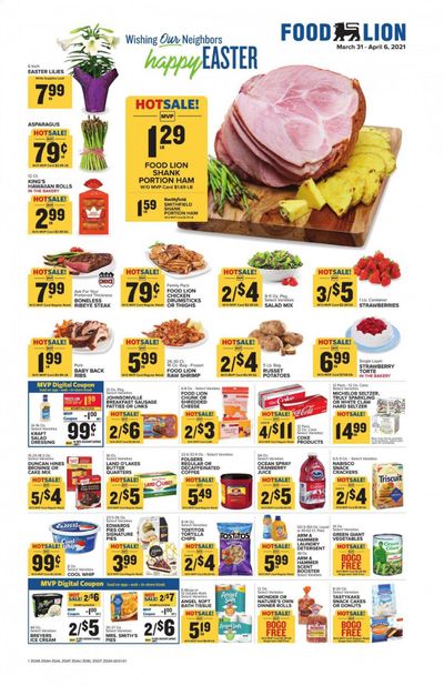 Food Lion (GA) Weekly Ad Flyer March 31 to April 6