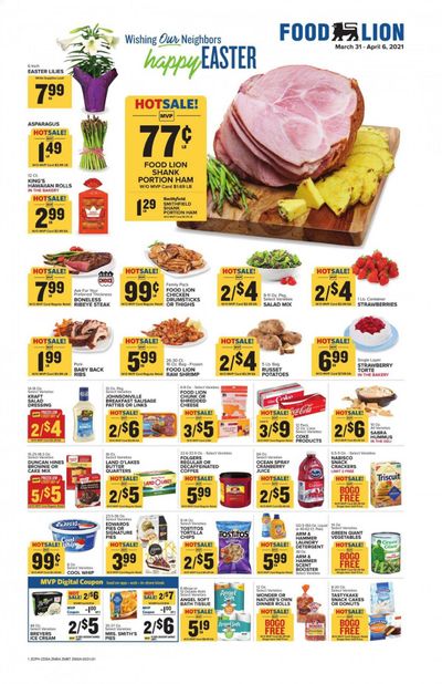 Food Lion (DE) Weekly Ad Flyer March 31 to April 6