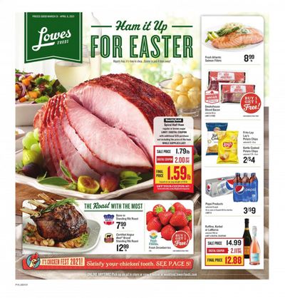 Lowes Foods Weekly Ad Flyer March 31 to April 6