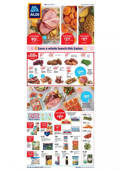 ALDI Weekly Ad Flyer March 31 to April 6