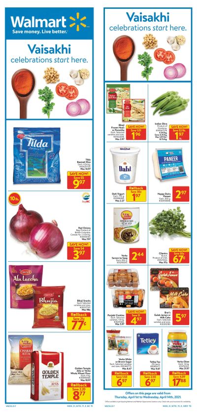 Walmart (West) Flyer April 1 to 7