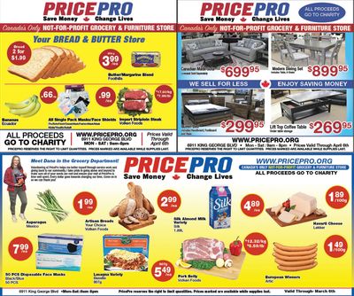 Price Pro Flyer March 31 to April 6